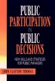 Go to record Public participation in public decisions : new skills and ...