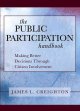 The public participation handbook : making better decisions through citizen involvement  Cover Image