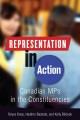 Representation in action : Canadian MPs in the constituencies  Cover Image