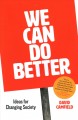 Go to record We can do better : ideas for changing society